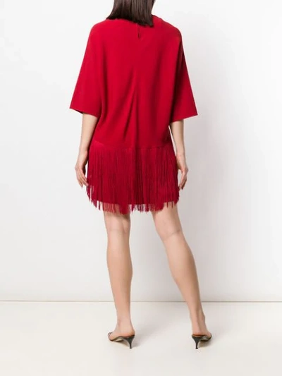 Shop Stella Mccartney Georgia Mini Dress In Red