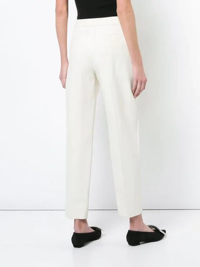 Shop Proenza Schouler Tapered Pants In White