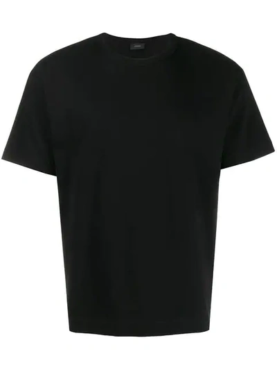 Shop Joseph Slim Fit T-shirt In Black
