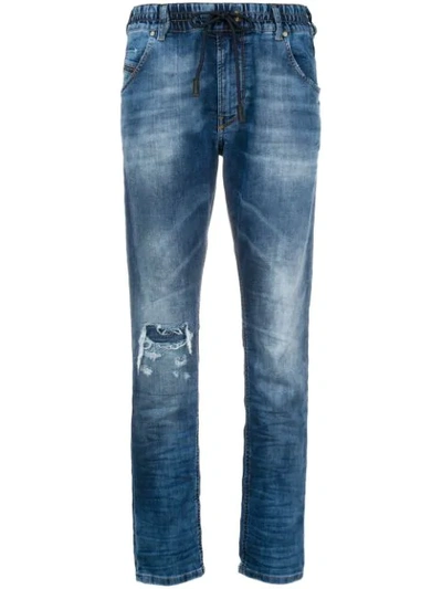 Shop Diesel Krailey R Joggjeans 069aa Jeans In Blue