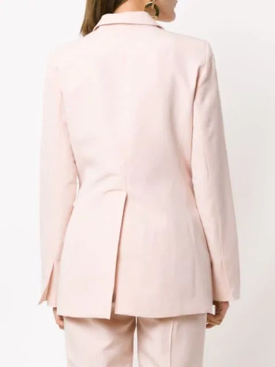 Shop Alcaçuz Panelled Florência Blazer In Pink