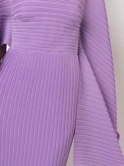 Shop Solace London 'adami' Abendkleid - Lila In Purple