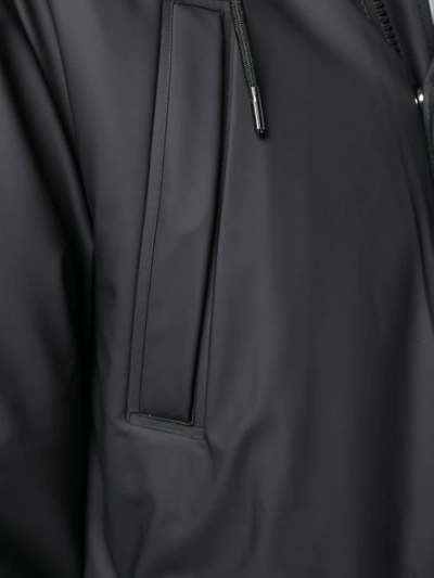 Shop Rains Padded Parka - Black