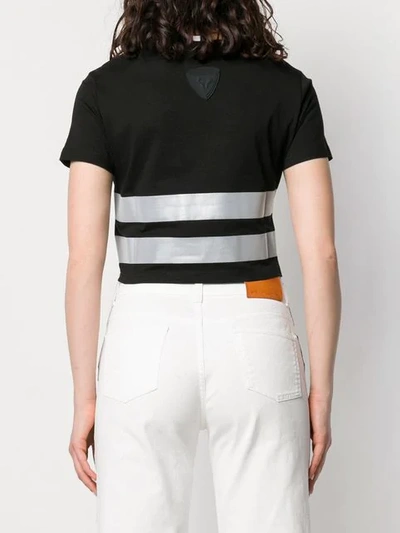 Shop Rossignol Striped T-shirt In Black