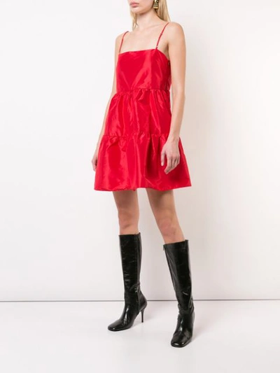 CYNTHIA ROWLEY SCARLET连衣裙 - 红色
