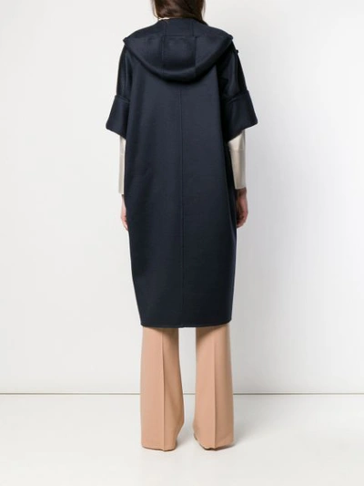 Shop Max Mara Trench Coat - Blue