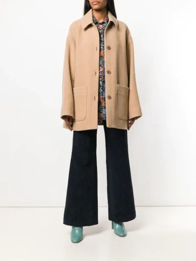 Acne short cocoon clearance coat