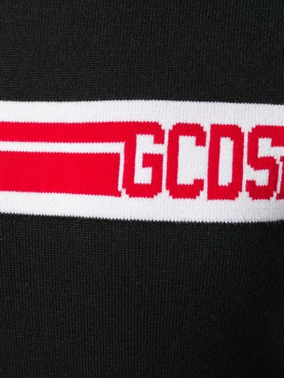 GCDS 修身连衣裙 - 黑色