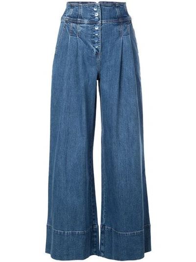 Shop Ulla Johnson Billie Jeans In Blue
