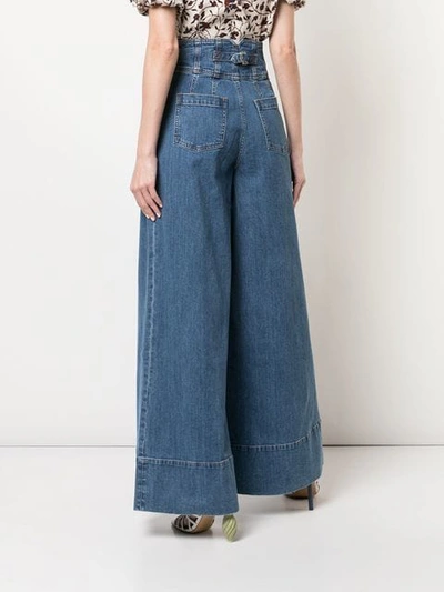 Shop Ulla Johnson Billie Jeans In Blue