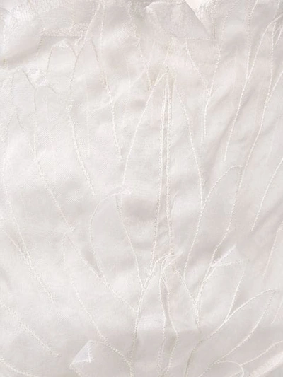 Shop Yes Master Embroidered Suspender Briefs In White