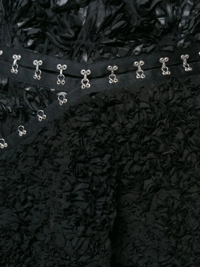 Shop Proenza Schouler Asymmetrical Hook And Eye Skirt - Black