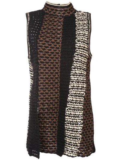 Shop Proenza Schouler Crochet Sleeveless Top In Black