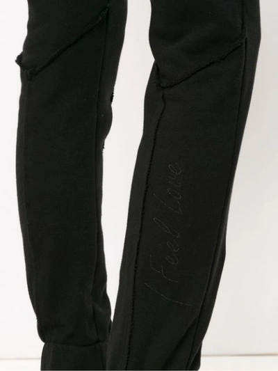 Shop Andrea Bogosian Straigh Trousers - Black