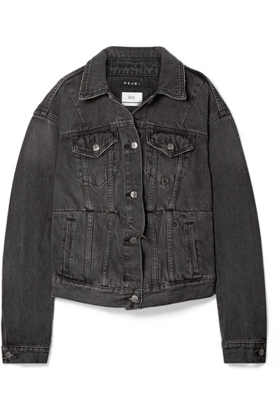 Shop Ksubi + Kendall Jenner Sideline Oversized Denim Jacket