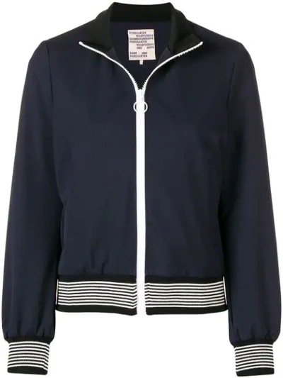 Shop Baum Und Pferdgarten Zipped Jacket - Blue