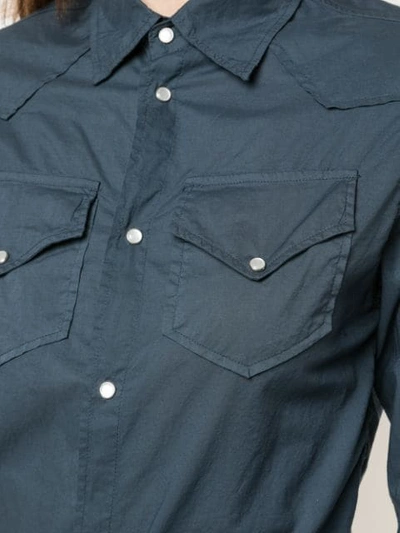 Shop A Shirt Thing Pocket Shirt In Blue