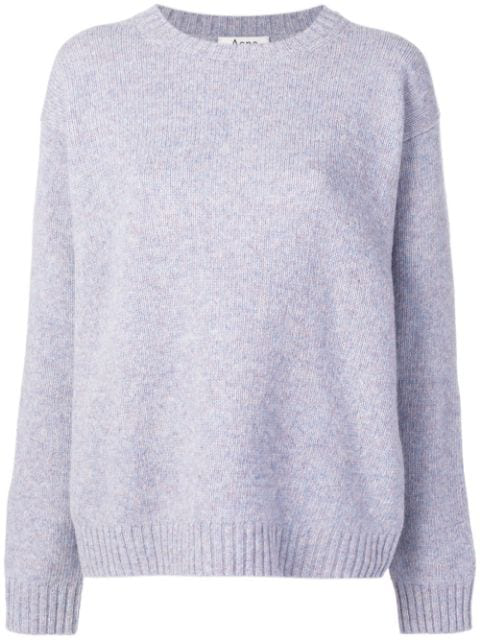 Acne Studios Samara Pullover Lila In Purple Modesens