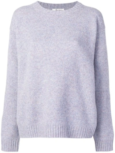 Shop Acne Studios 'samara' Pullover - Lila In Purple