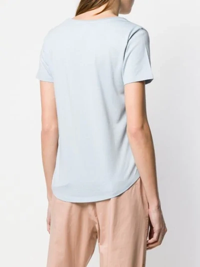 Shop Hope Casual Curved Hem T In Blue