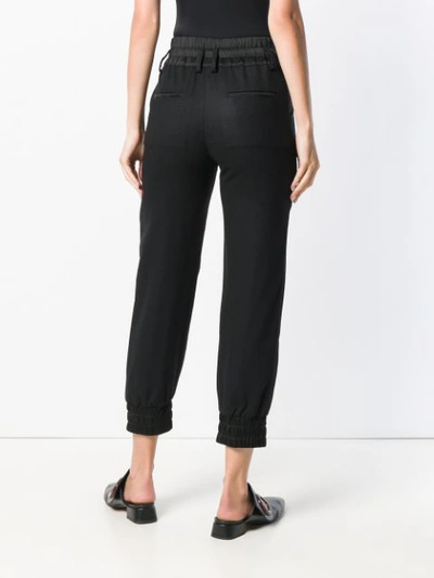 Shop Andrea Ya'aqov Skinny Pocket Pants - Black