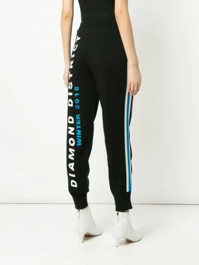 Shop Ports 1961 Leather Lane Joggers In Black