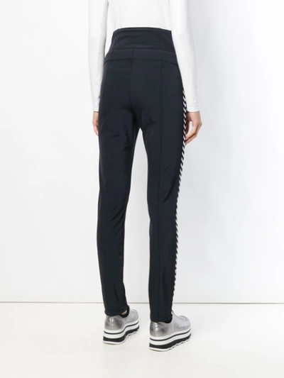 Shop Perfect Moment Morello Slim-fit Trousers In Black