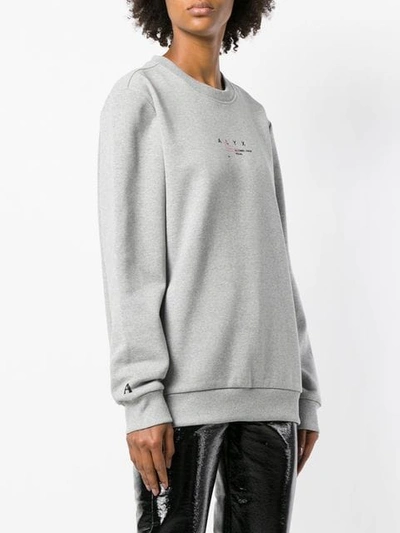 loose fitted sweatshirt