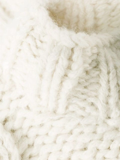 Shop Ulla Johnson Chunky Knit Jumper In White