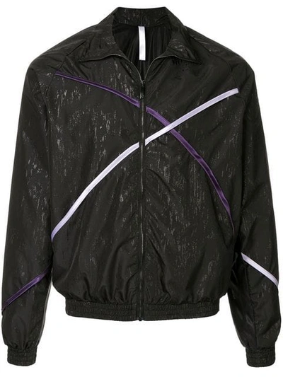 Shop Cottweiler Piped Trim Bomber Jacket In Black