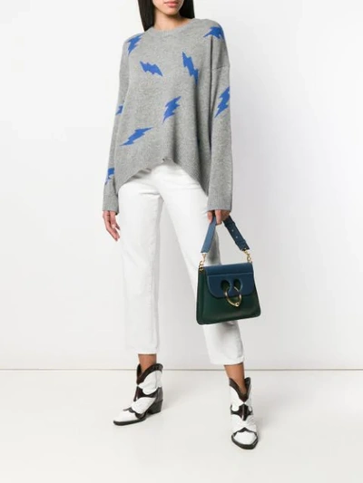 Shop Zadig & Voltaire Cashmere Markus Sweater In Grey
