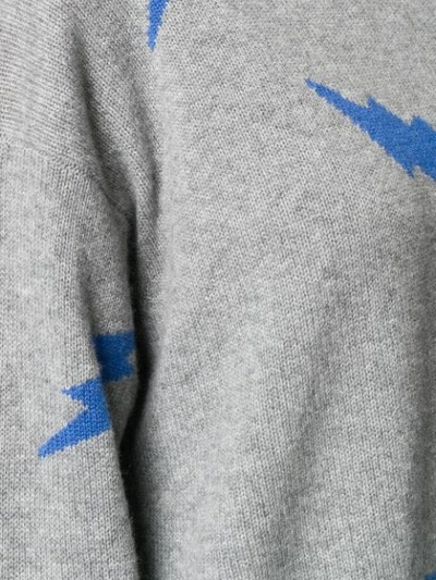 Shop Zadig & Voltaire Cashmere Markus Sweater In Grey