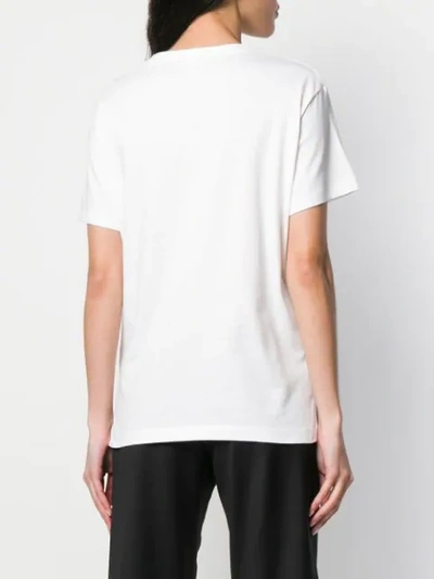 Shop Puma Logo Printed T-shirt In White