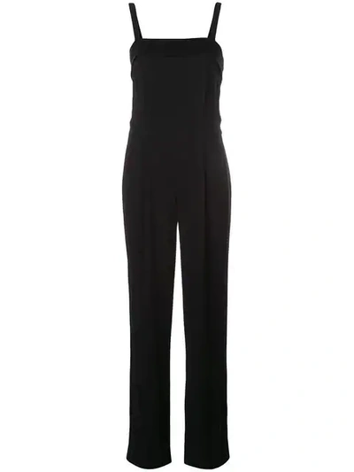 Shop Vince Sleeveless Jumpsuit In Black