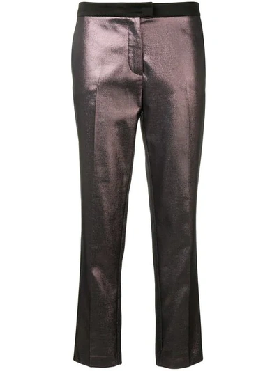 Shop Pinko Slim-fit Trousers In Pink