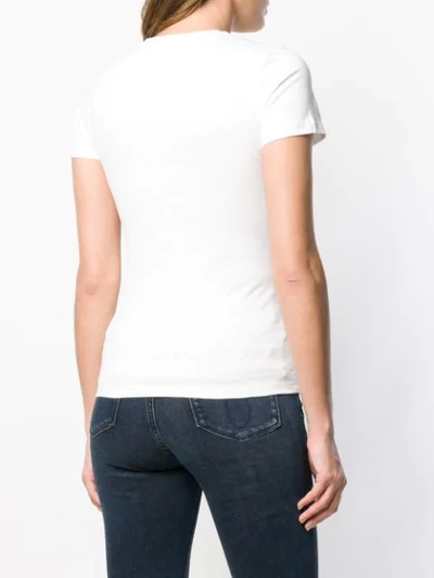 Shop Calvin Klein Jeans Est.1978 Logo Print Fitted T In White