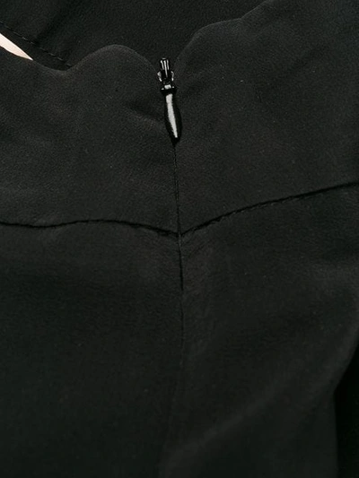 Shop Erika Cavallini Pleated Maxi Skirt In Black