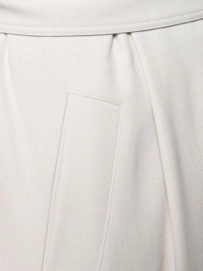 Shop Brunello Cucinelli Belted Jumpsuit In White