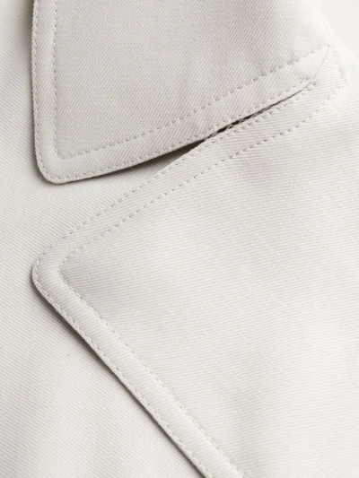 Shop Brunello Cucinelli Belted Jumpsuit In White