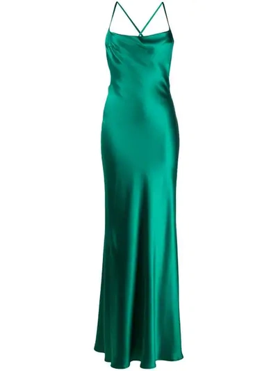 Shop Galvan Whiteley Dress - Green