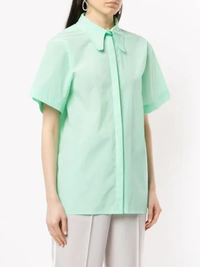 ANTEPRIMA 短袖衬衫 - 绿色