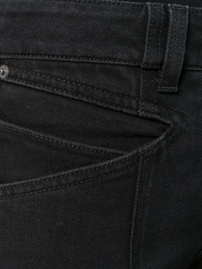 Givenchy Front Slit Trousers In Black