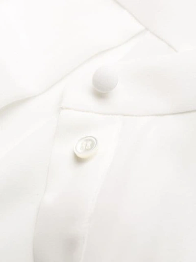 Shop Alexander Mcqueen Puffed-sleeve Shirt In White