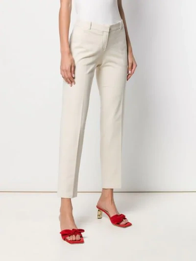 Shop Circolo 1901 Cropped Trousers - Neutrals