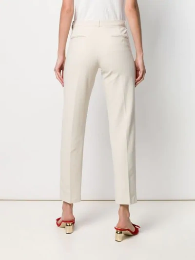 Shop Circolo 1901 Cropped Trousers - Neutrals