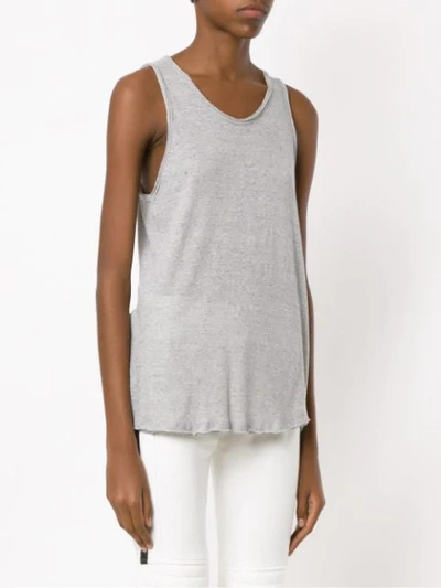 Shop Andrea Bogosian Classic Tank In Grey