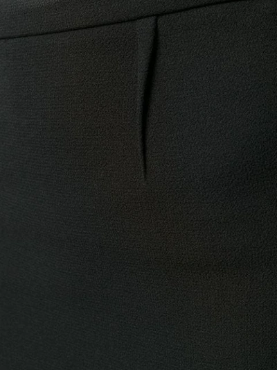 ROLAND MOURET ARRETON铅笔半身裙 - 黑色