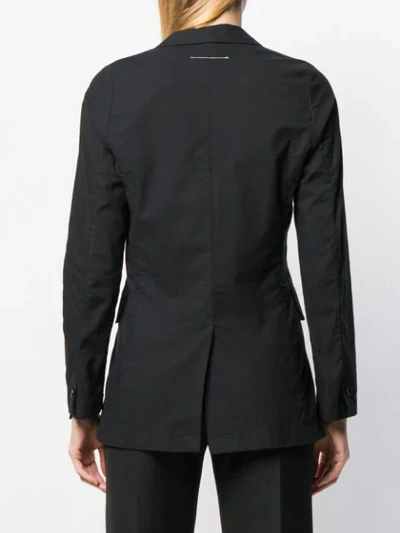 Shop Mm6 Maison Margiela Smoking Blazer In Black