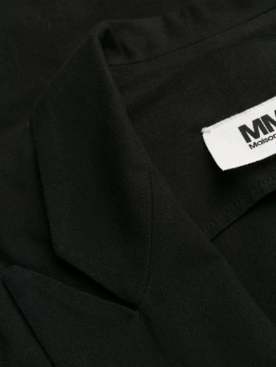 Shop Mm6 Maison Margiela Smoking Blazer In Black