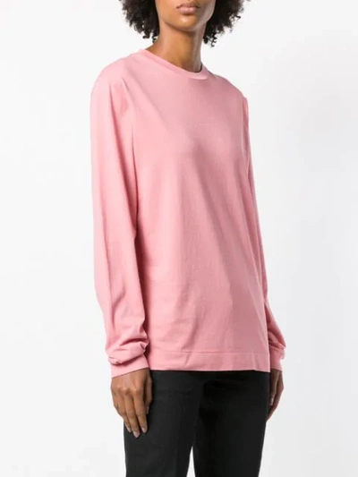 Shop Alyx Loose Fitted Knitted Top In Pink